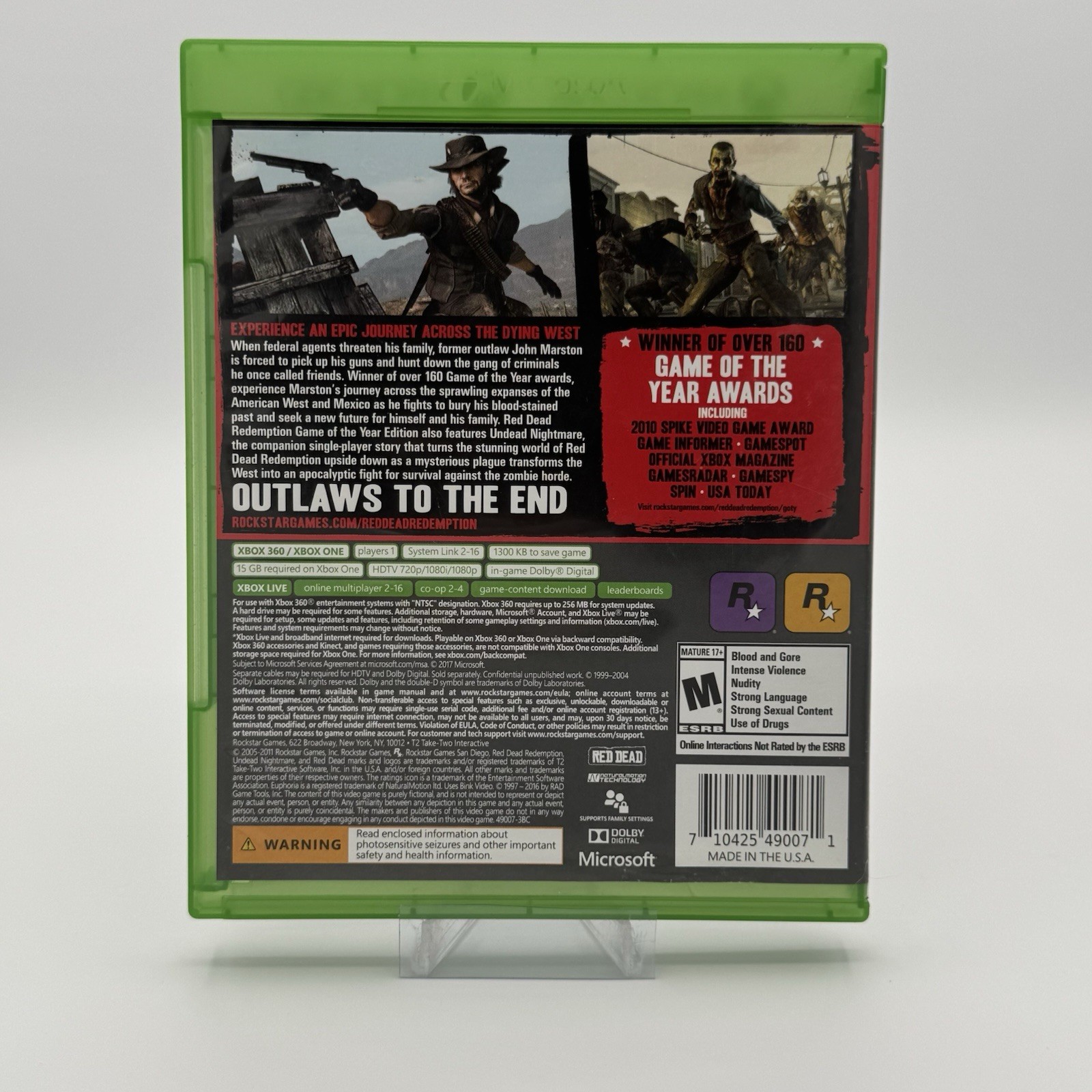 Red Dead Redemption: Game of the Year Edition - Xbox 360 - Complete — photo 2