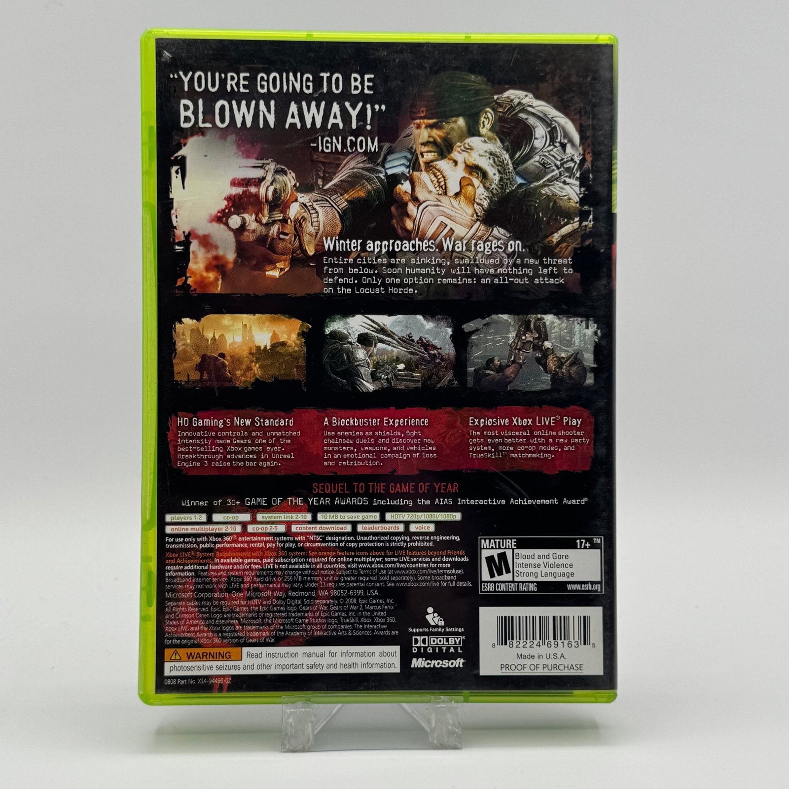 Gears of War 2 - Xbox 360 — photo 2