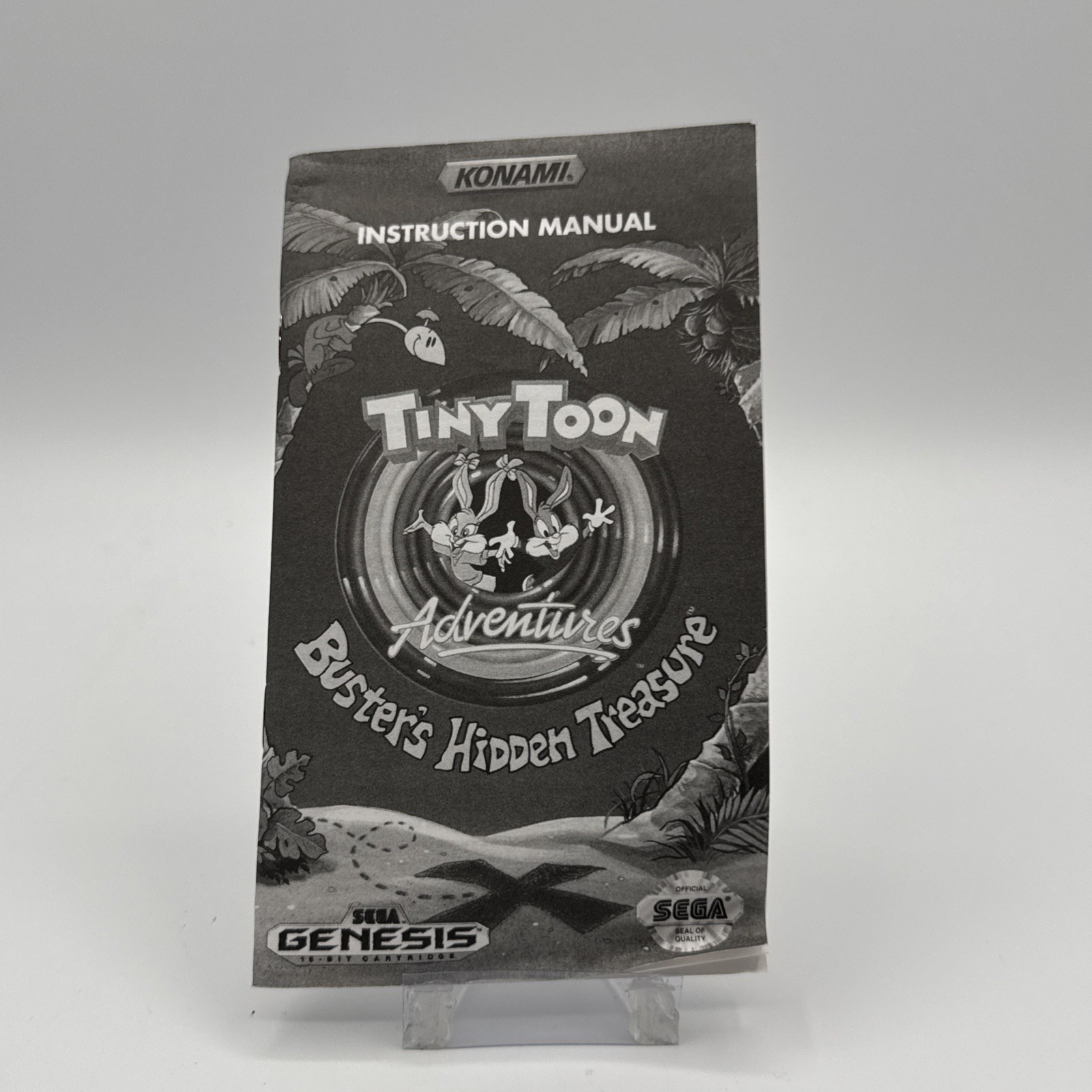Tiny Toon Adventures Buster's Hidden Treasure Sega Genesis Cardboard Box — photo 8