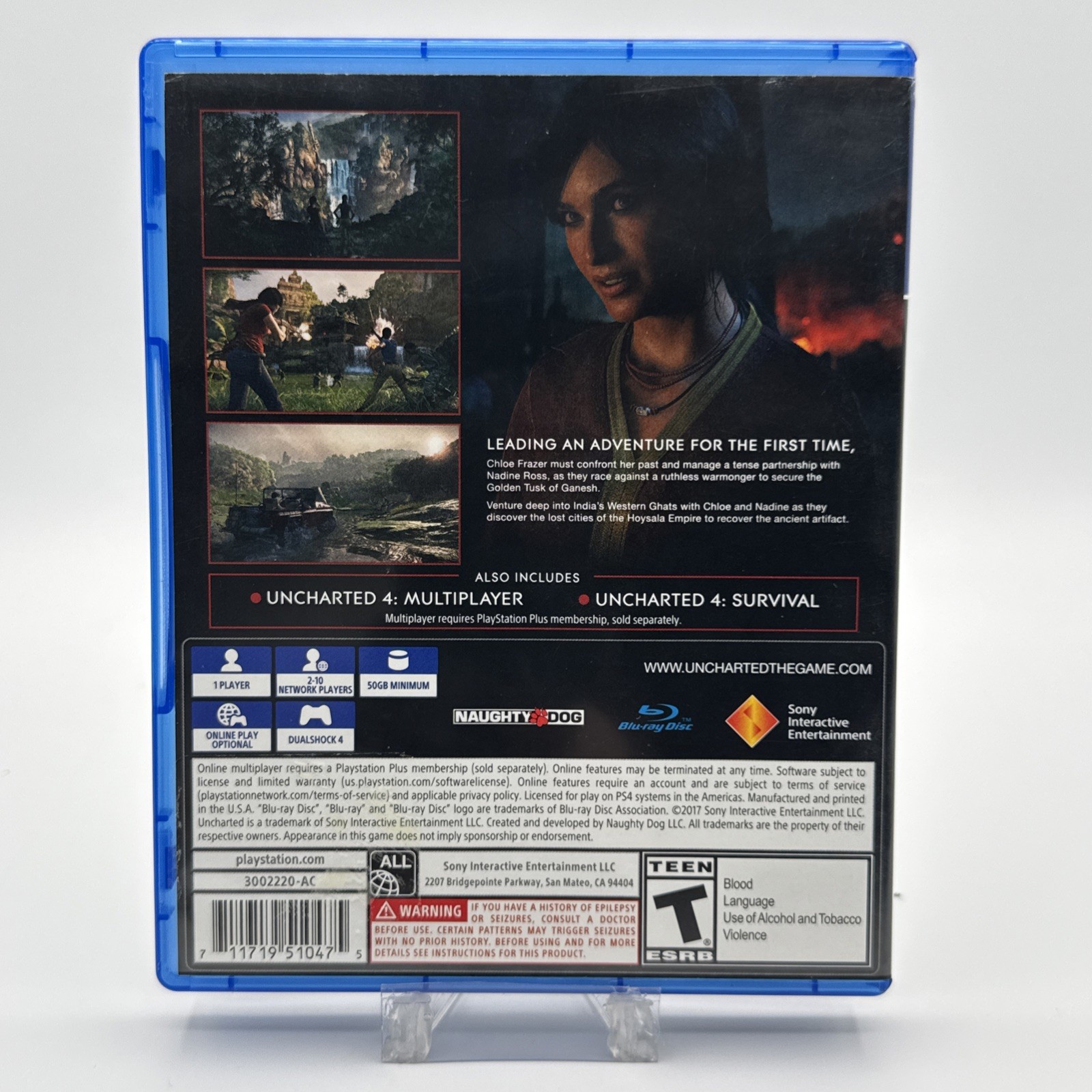 Uncharted Lost Legacy - PlayStation 4 — photo 2