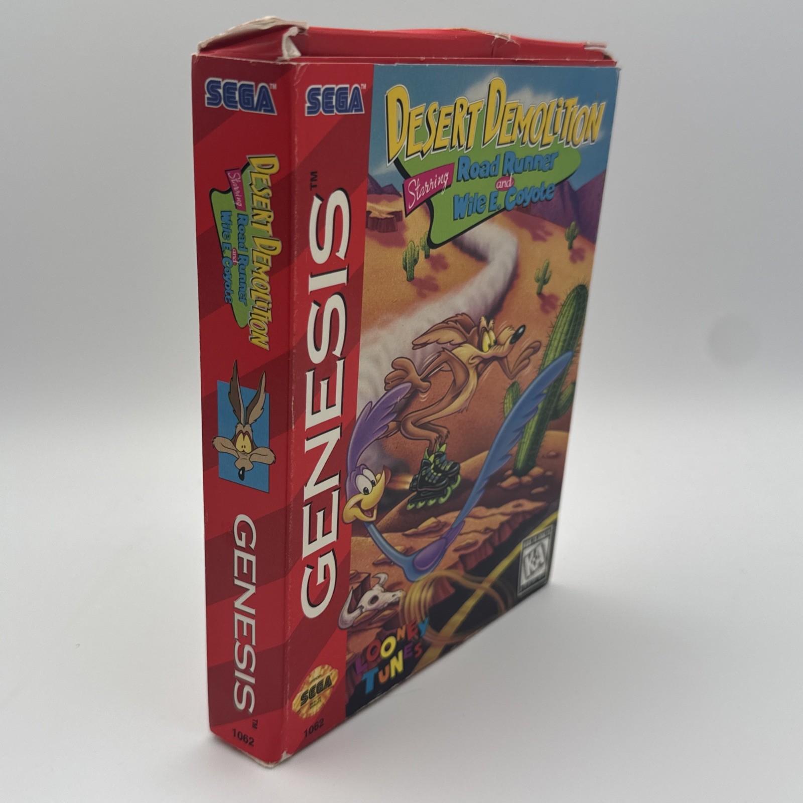 Desert Demolition Starring Road Runner and Wile E. Coyote - Sega Genesis — photo 3
