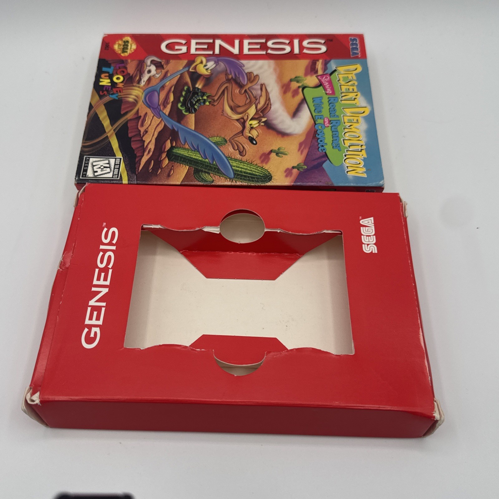 Desert Demolition Starring Road Runner and Wile E. Coyote - Sega Genesis — photo 6