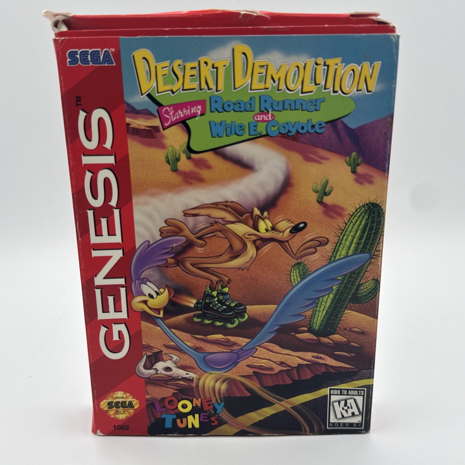 Desert Demolition Starring Road Runner and Wile E. Coyote - Sega Genesis