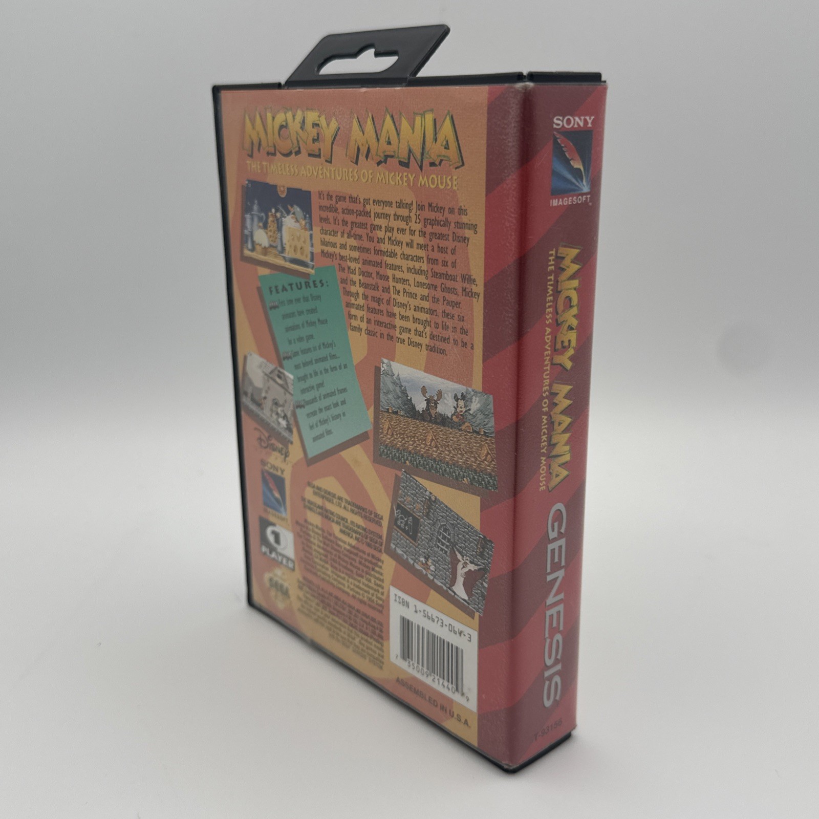 Mickey Mania Timeless Adventures - Sega Genesis — photo 4