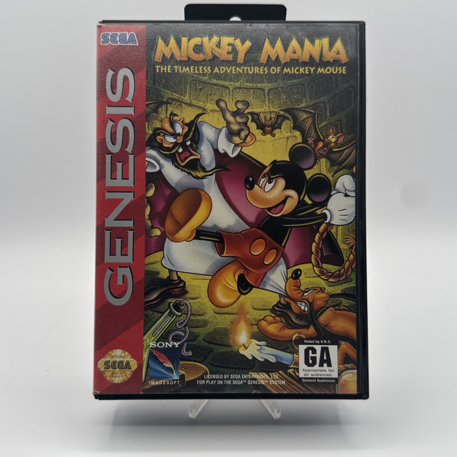 Mickey Mania Timeless Adventures - Sega Genesis