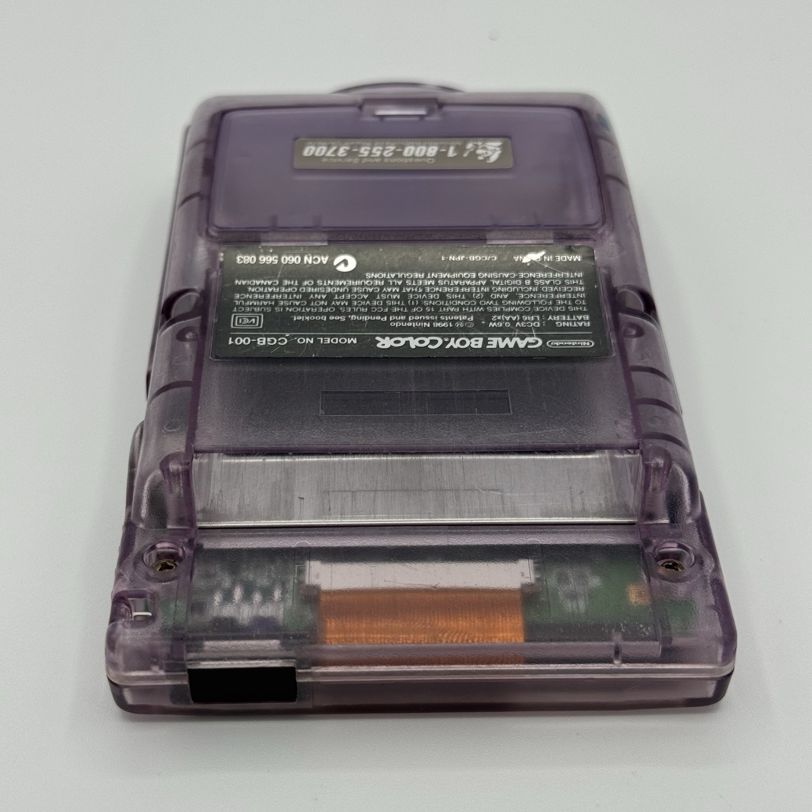 Nintendo Game Boy Color Console Atomic Purple — photo 4