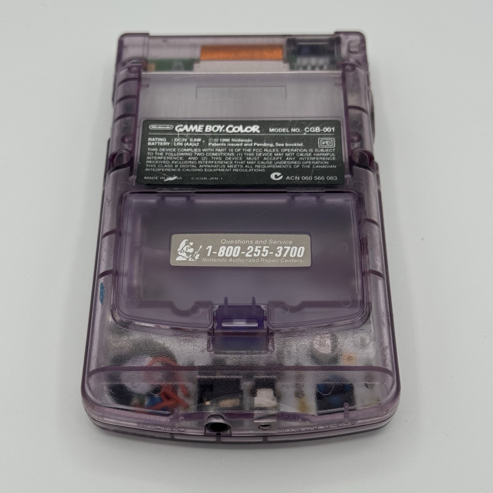 Nintendo Game Boy Color Console Atomic Purple — photo 2