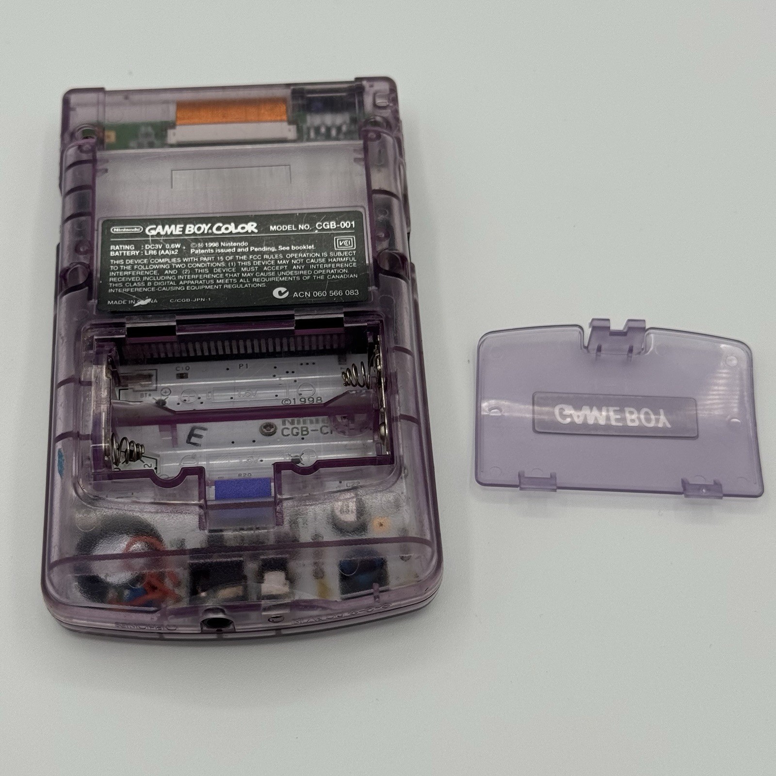 Nintendo Game Boy Color Console Atomic Purple — photo 3