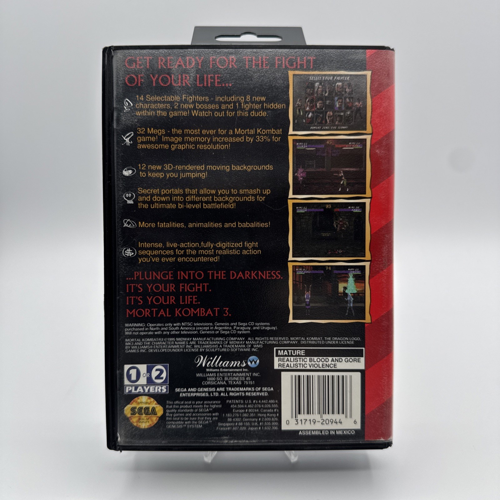 Mortal Kombat 3 - Sega Genesis — photo 2