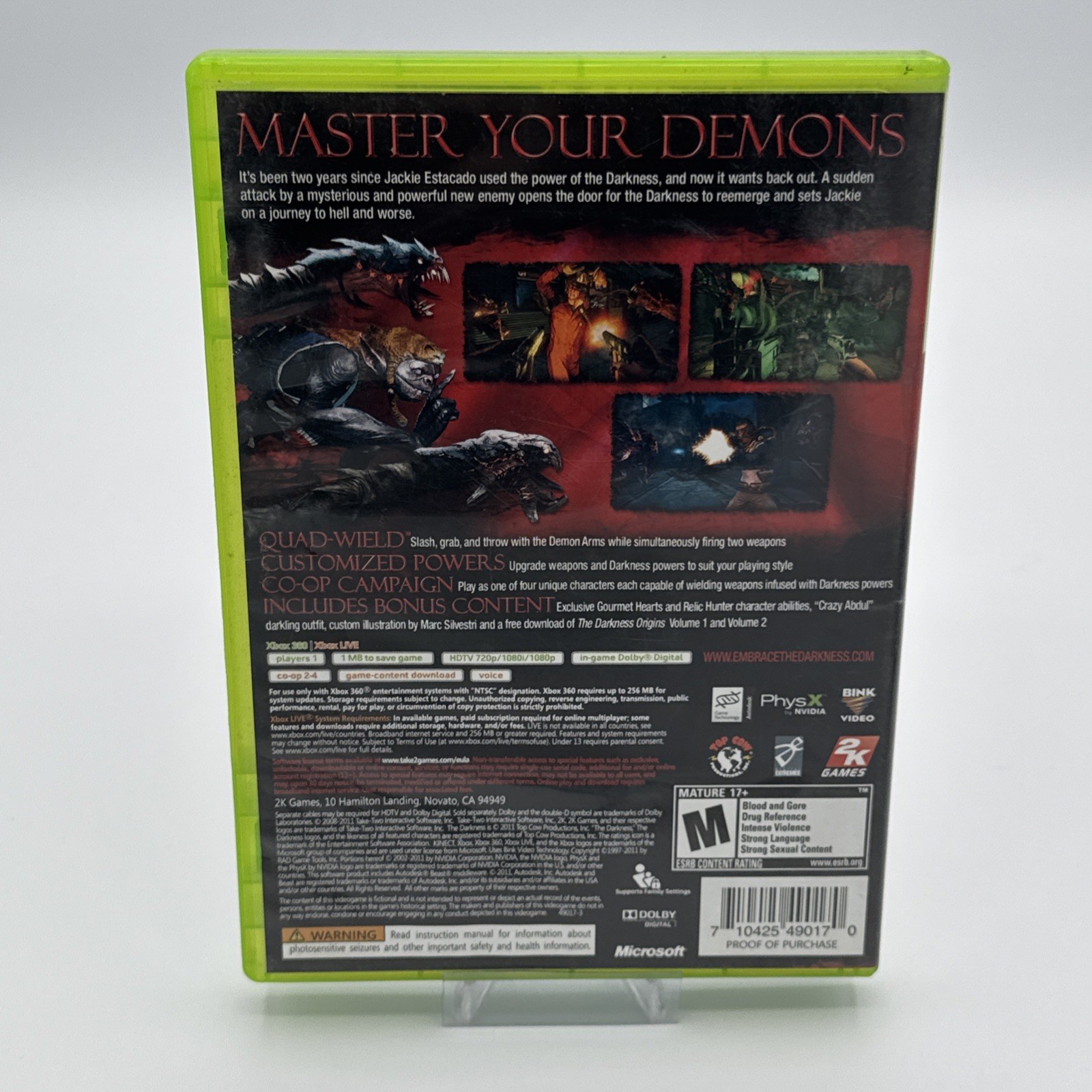 The Darkness II- Limited Edition - Xbox 360 — photo 2