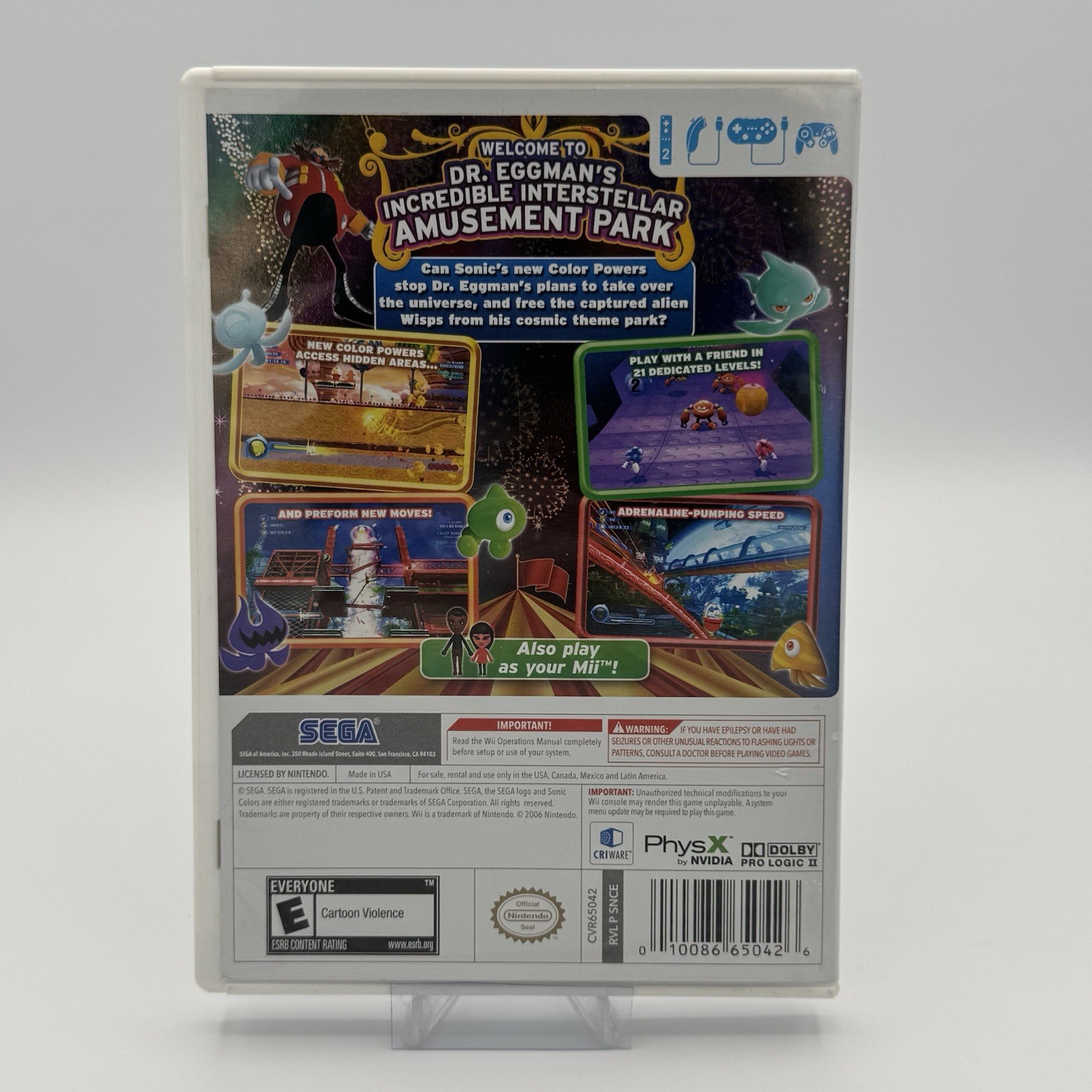 Sonic Colors - Nintendo Wii — photo 2