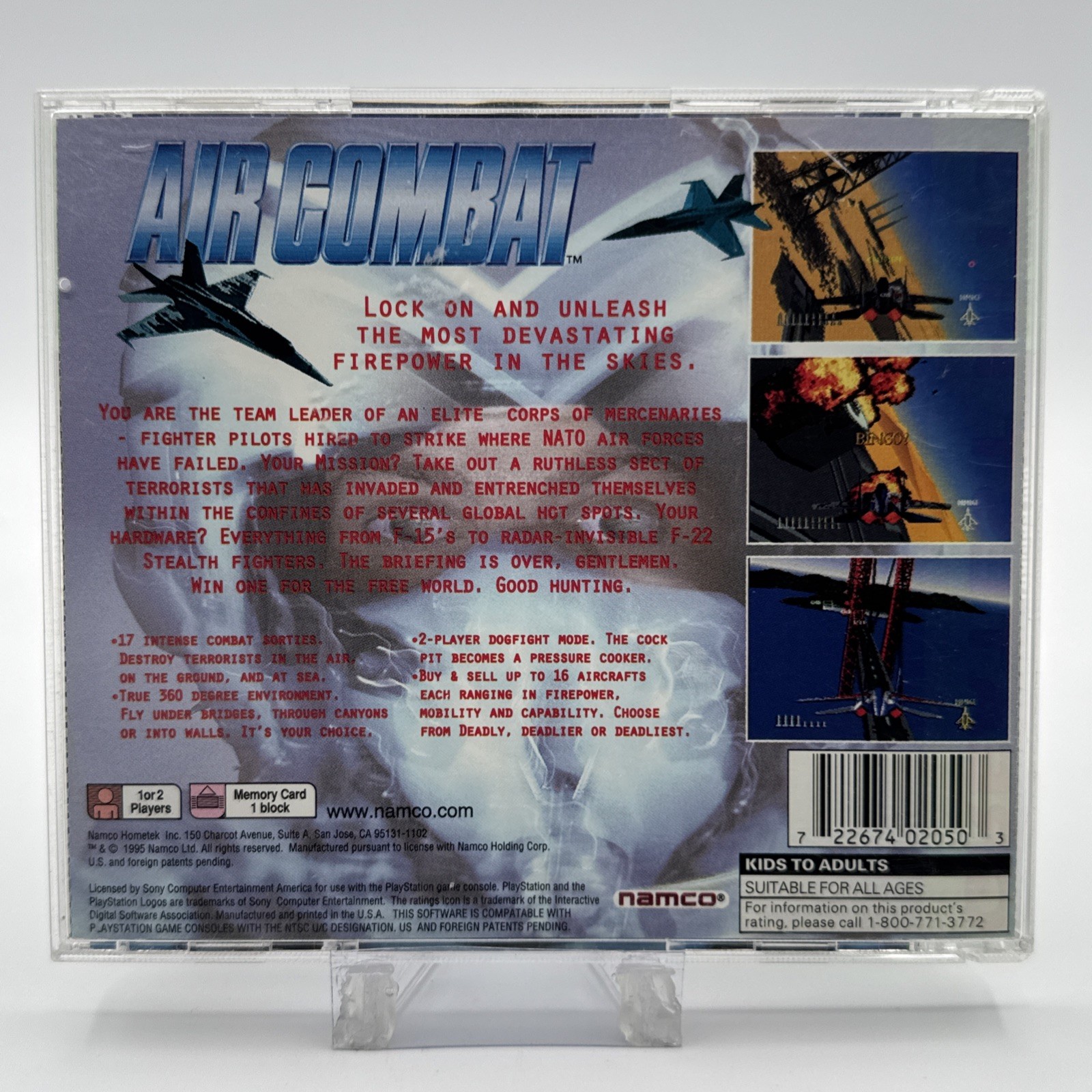 Air Combat - PlayStation — photo 2