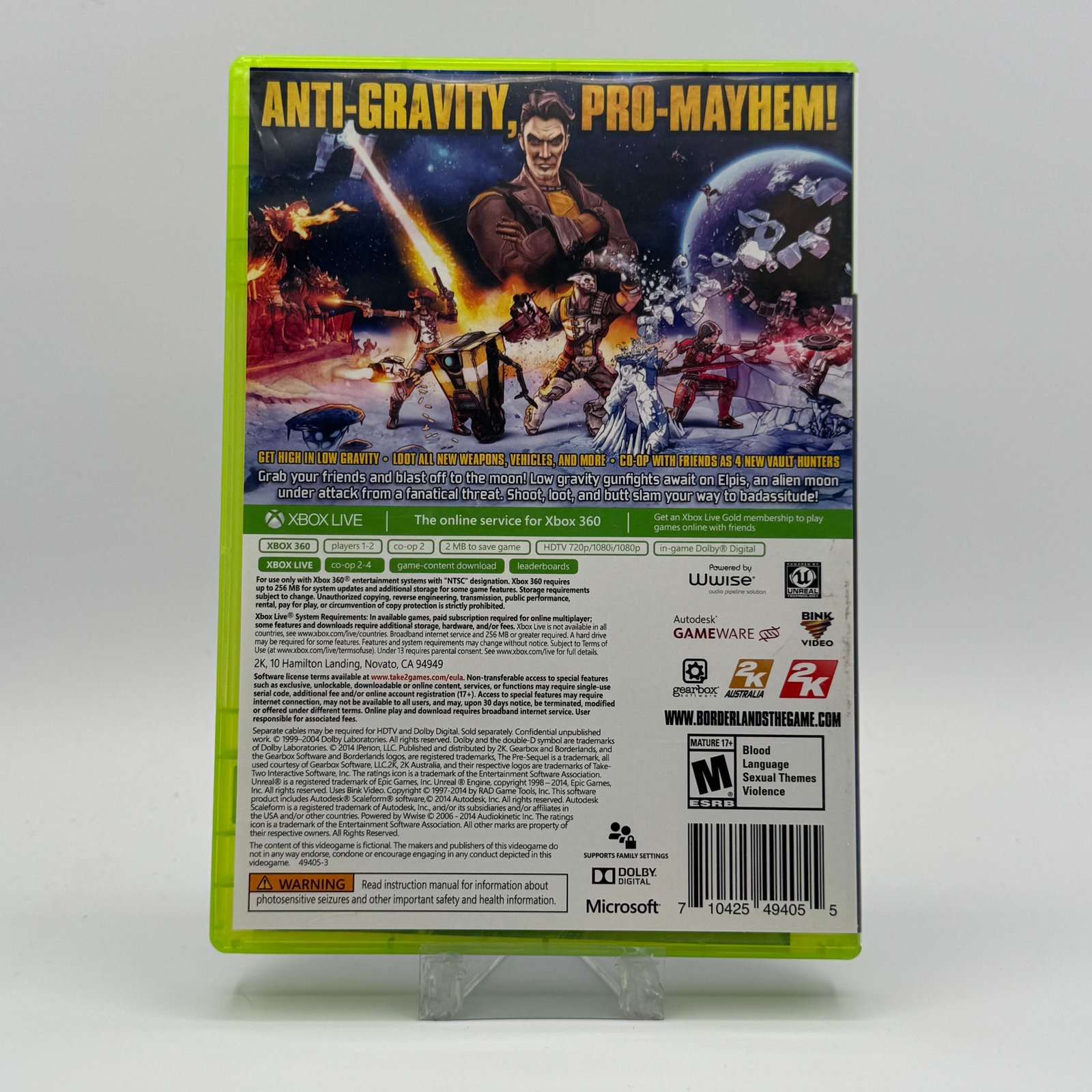 Borderlands The Pre-Sequel (Xbox 360) — photo 2