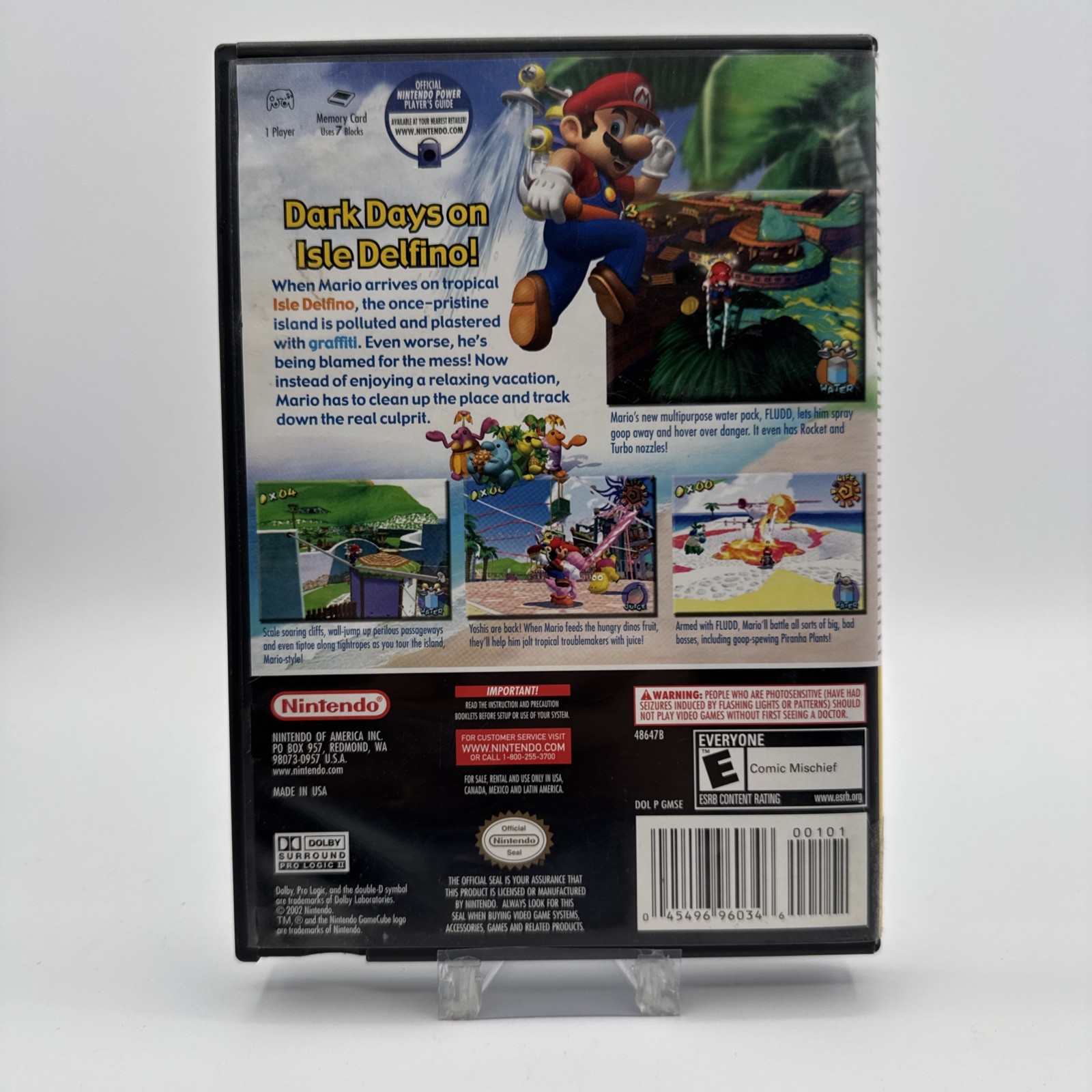 Super Mario Sunshine - Player's Choice - GameCube — photo 3
