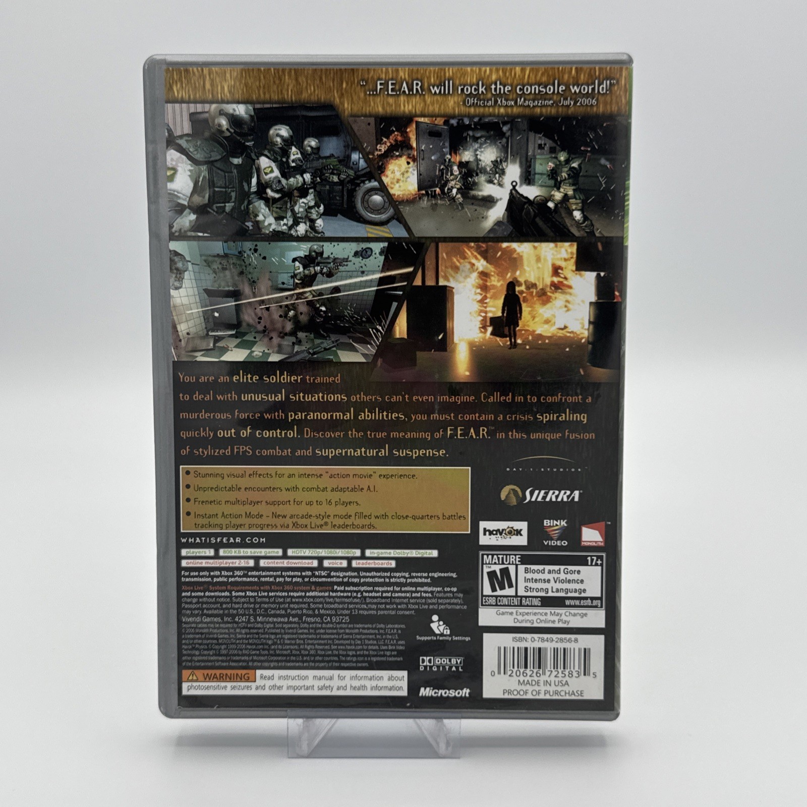 F.E.A.R. - Platinum Hits - Xbox 360 — photo 2