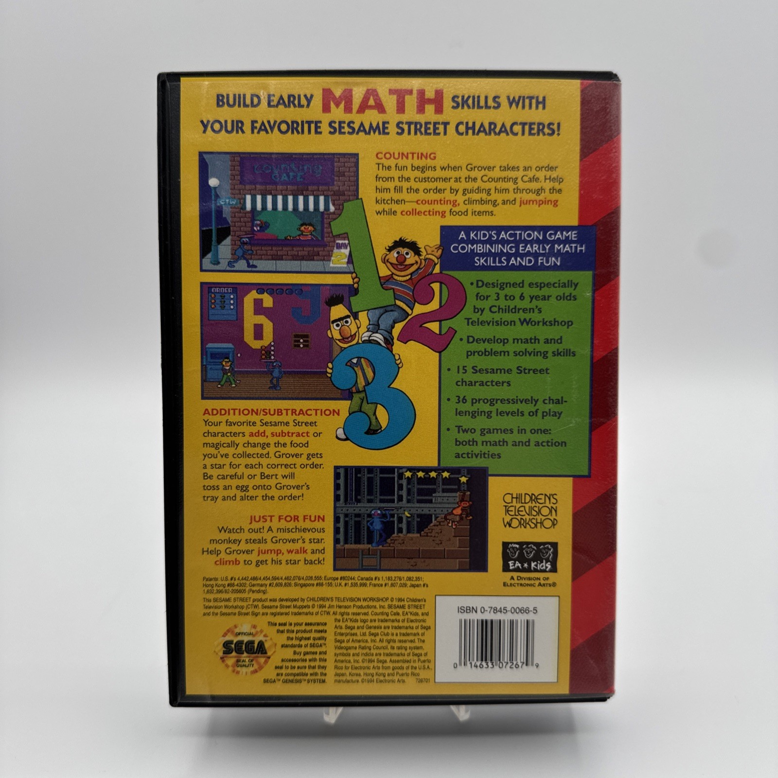 Sesame Street Counting Cafe - Sega Genesis — photo 2