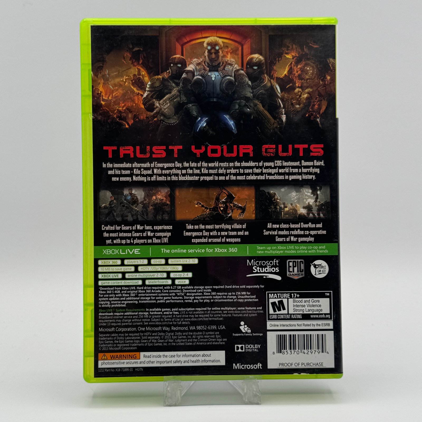 Gears of War Judgment - Xbox 360 — photo 2