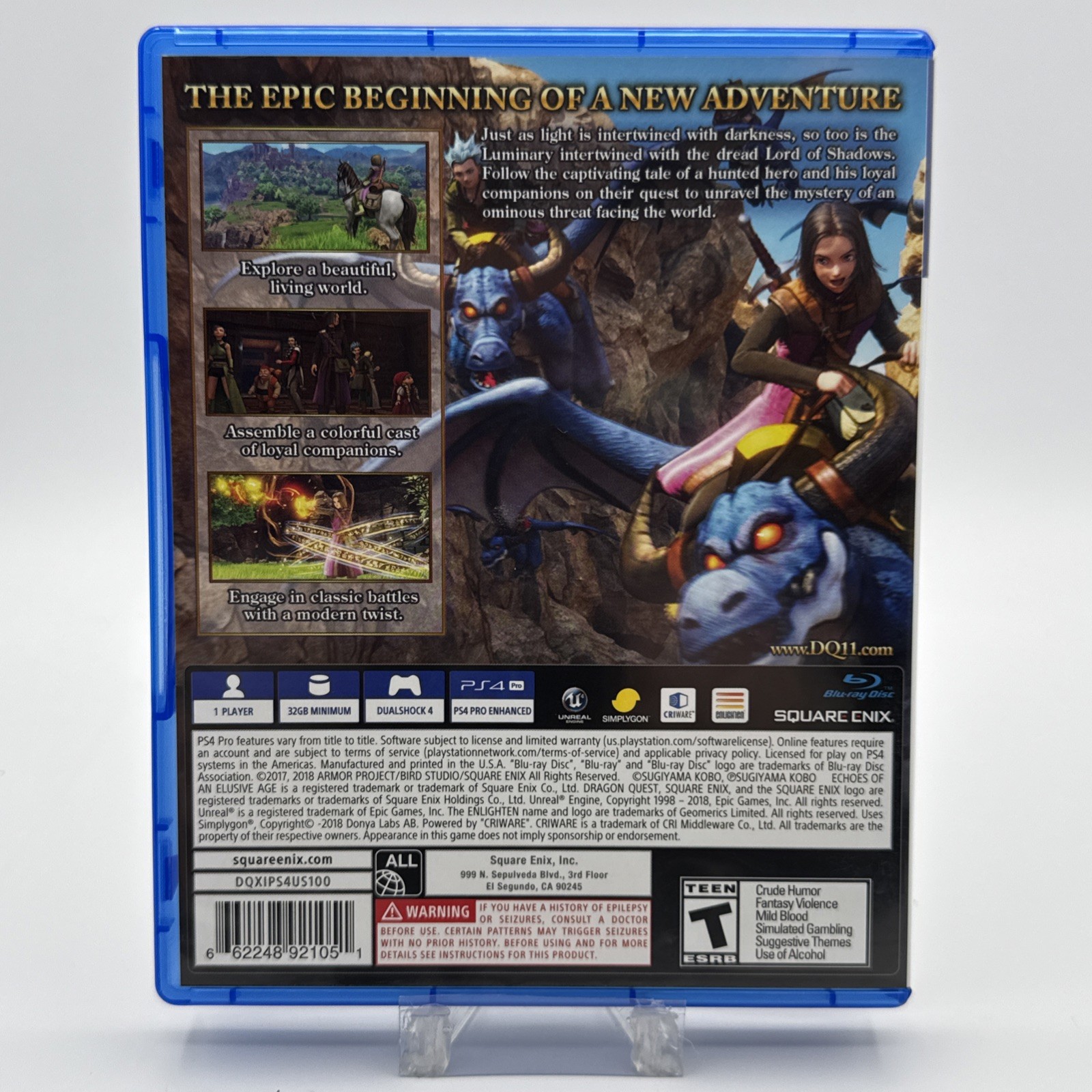 Dragon Quest Xi: Echoes of An Elusive Age - PlayStation 4 — photo 2