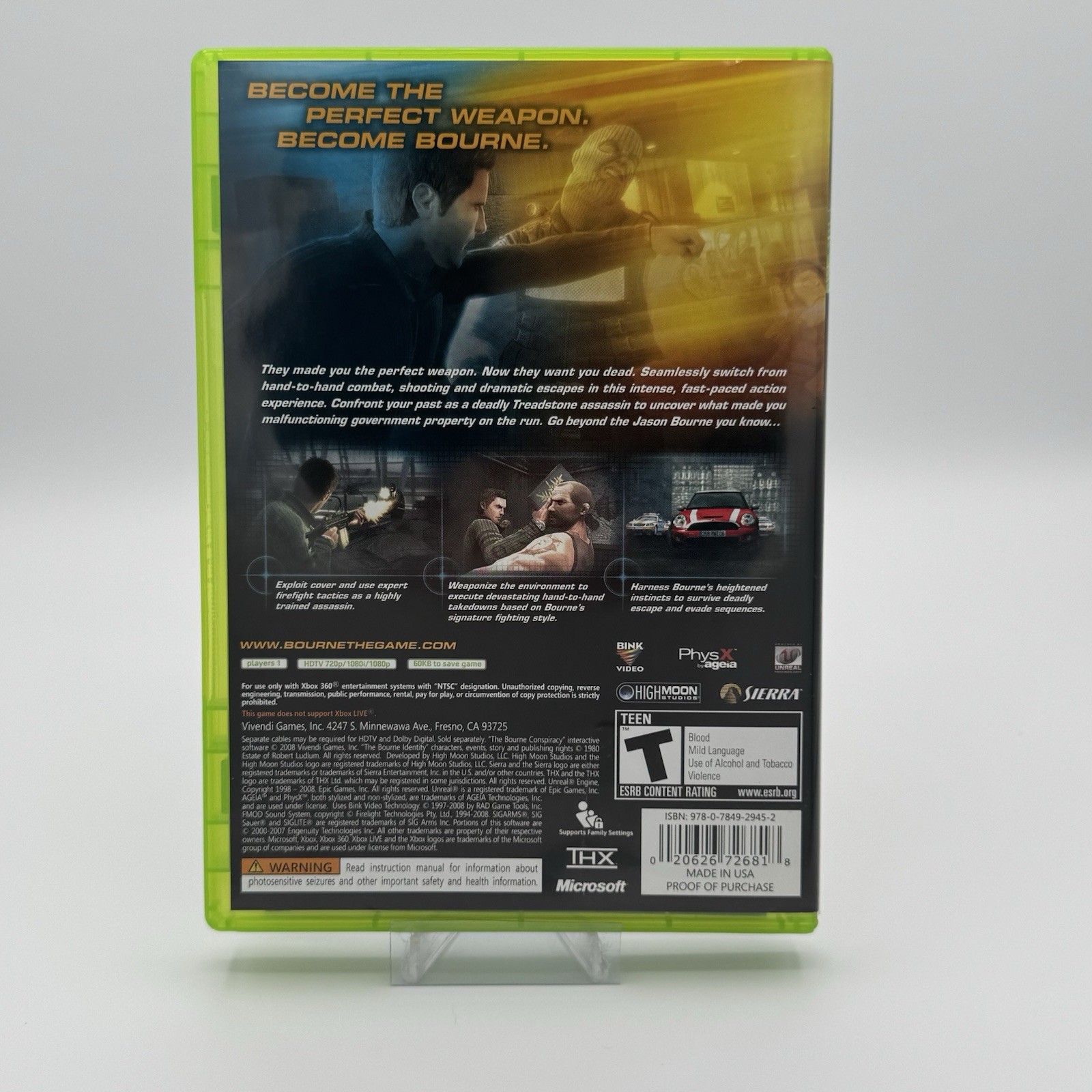 Bourne Conspiracy - Microsoft Xbox 360 — photo 2