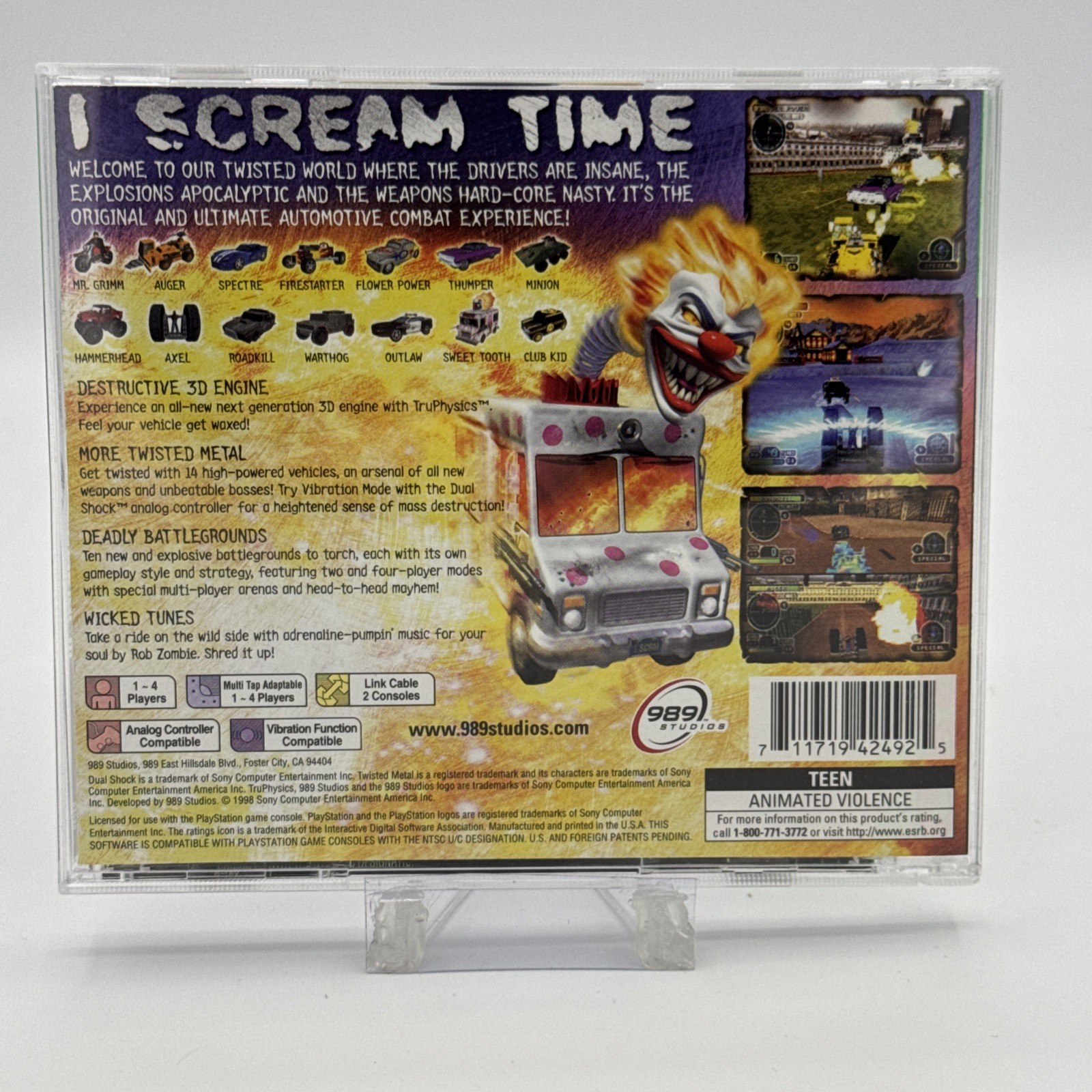 Twisted Metal 3 - PlayStation - Greatest Hits — photo 2