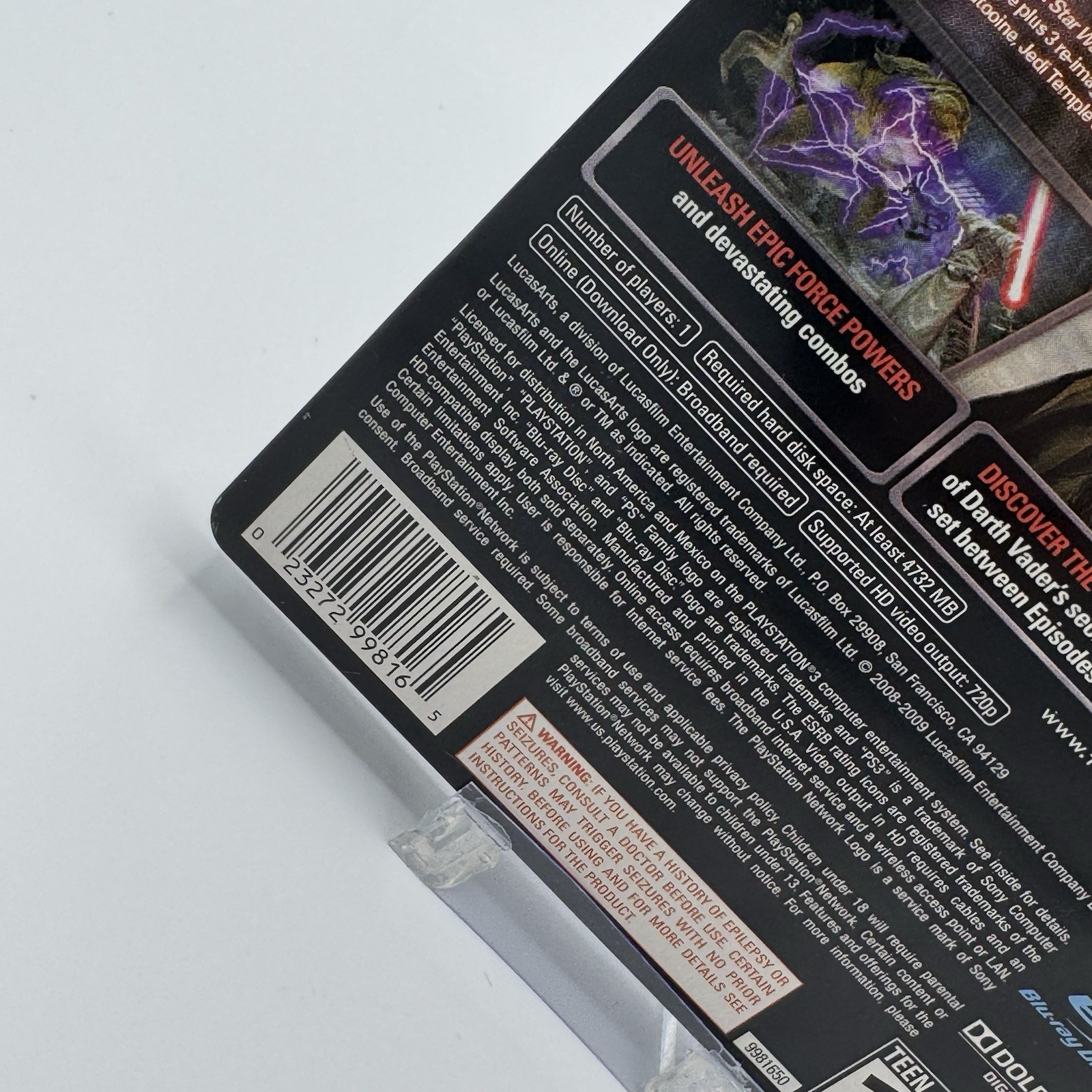 Star Wars the Force Unleashed Ultimate Sith Edition - PlayStation 3 — photo 11