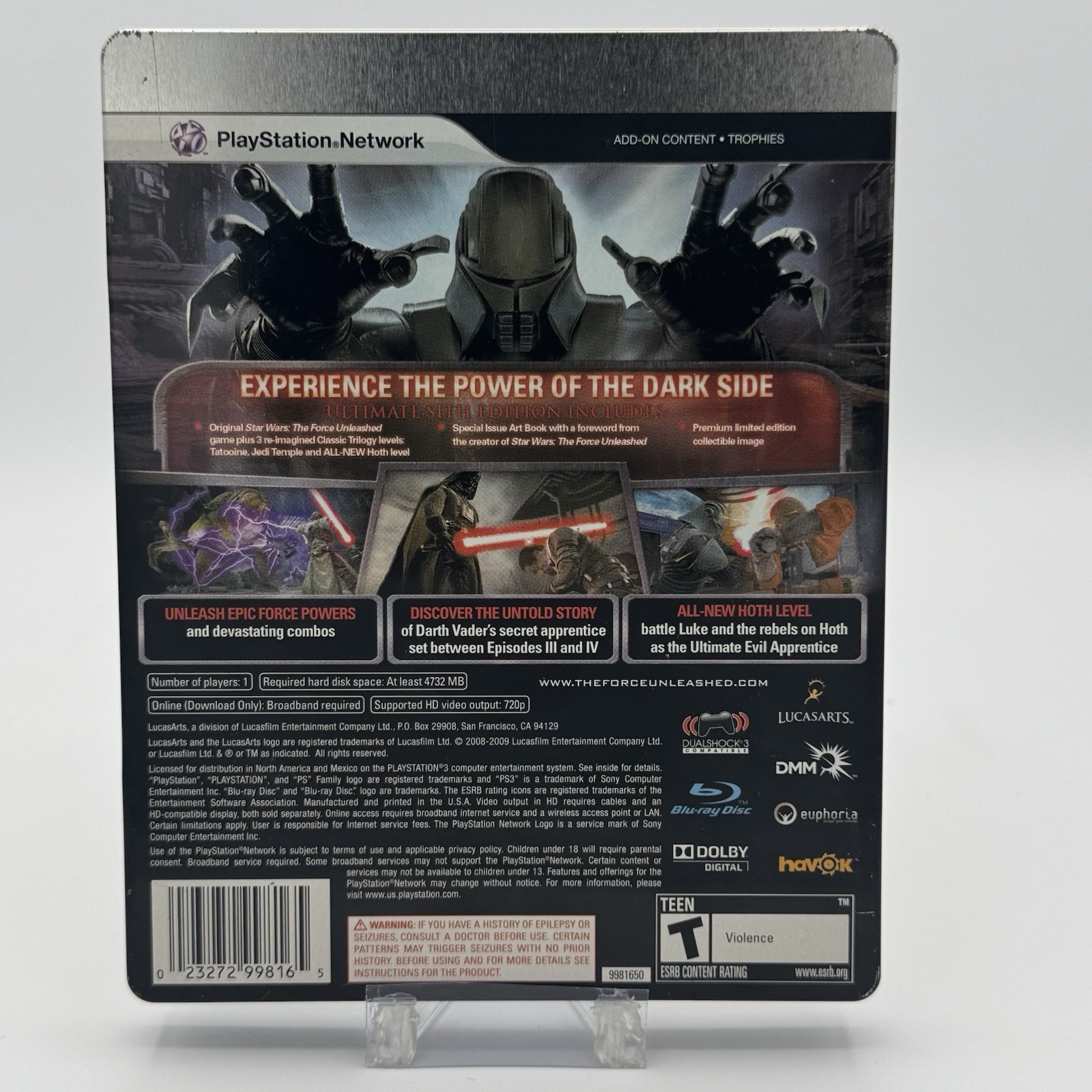 Star Wars the Force Unleashed Ultimate Sith Edition - PlayStation 3 — photo 2