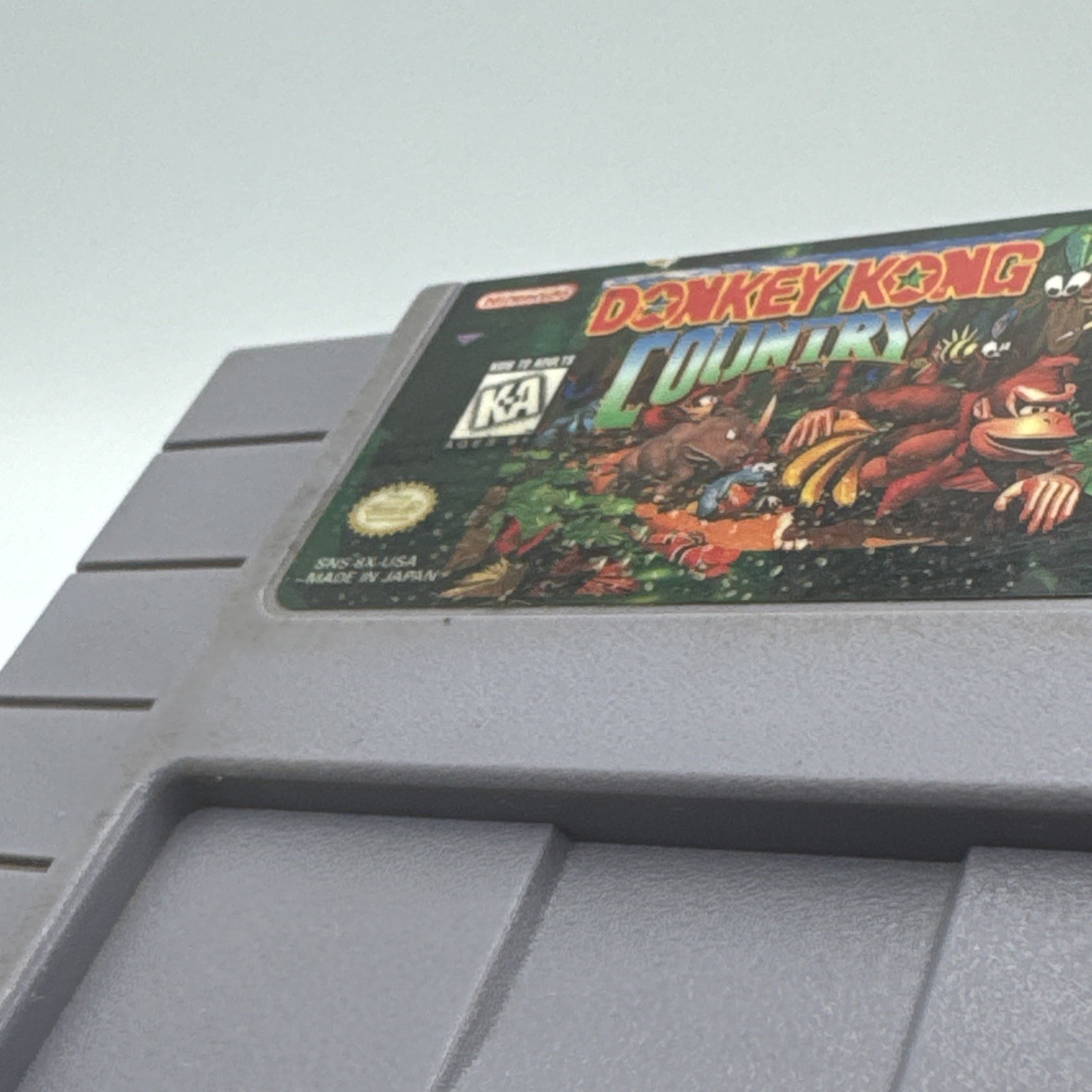 Donkey Kong Country Super Nintendo SNES Cartridge New Save Battery — photo 4