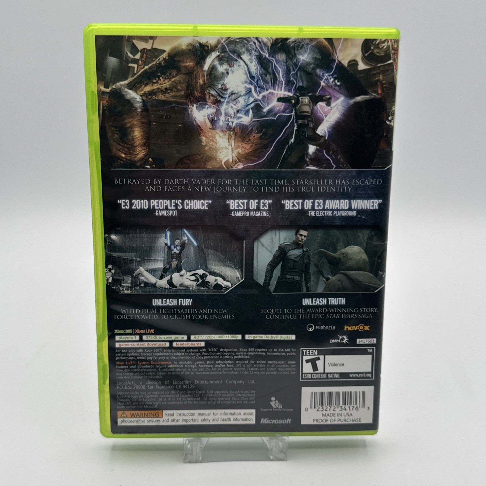 Star Wars: The Force Unleashed II - Xbox 360 — photo 2