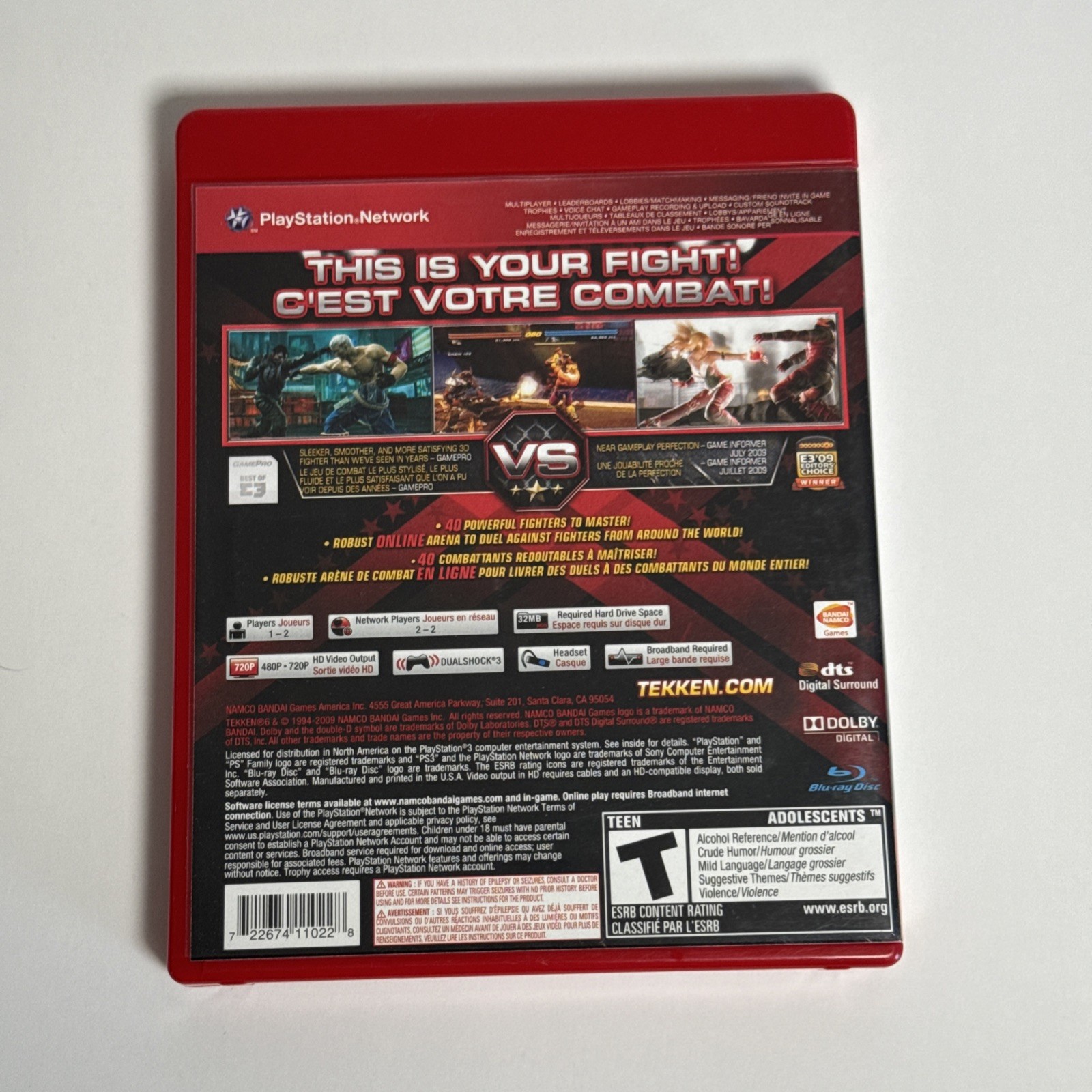 Tekken 6 [Greatest Hits] - Sony PlayStation 3 — photo 2