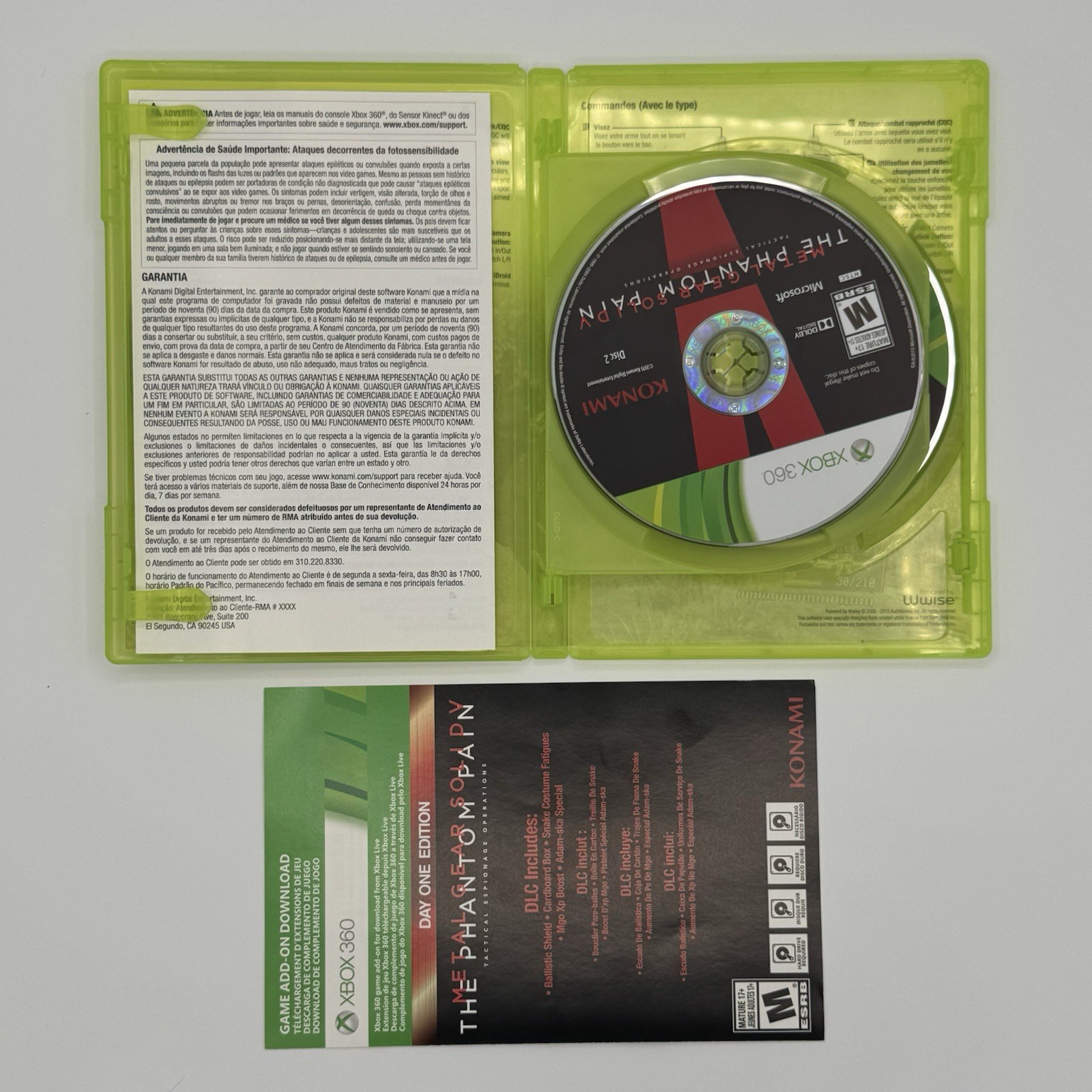 Metal Gear Solid V: The Phantom Pain - Day One Edition - Xbox 360 — photo 3