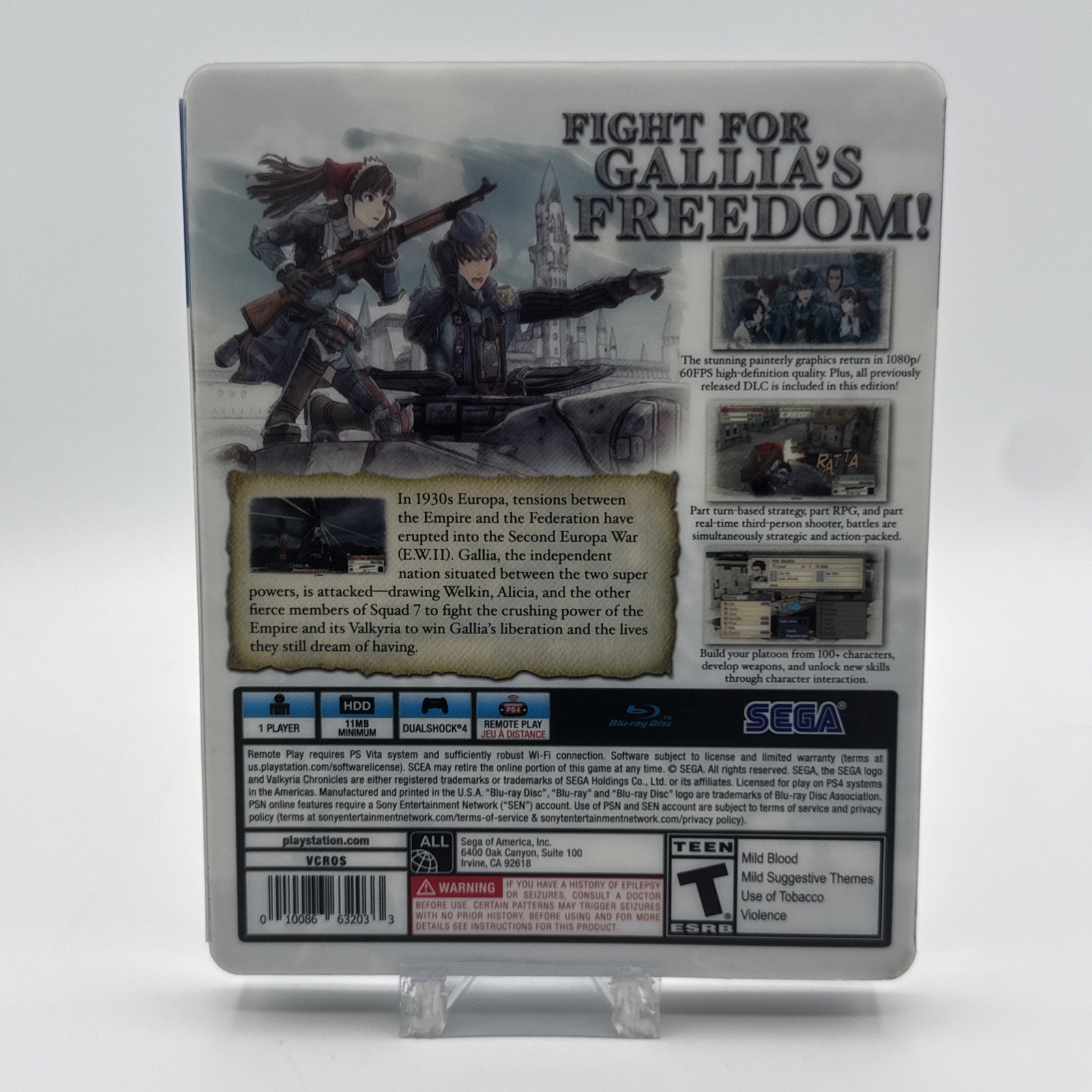 Valkyria Chronicles Remastered - PlayStation 4 — photo 2