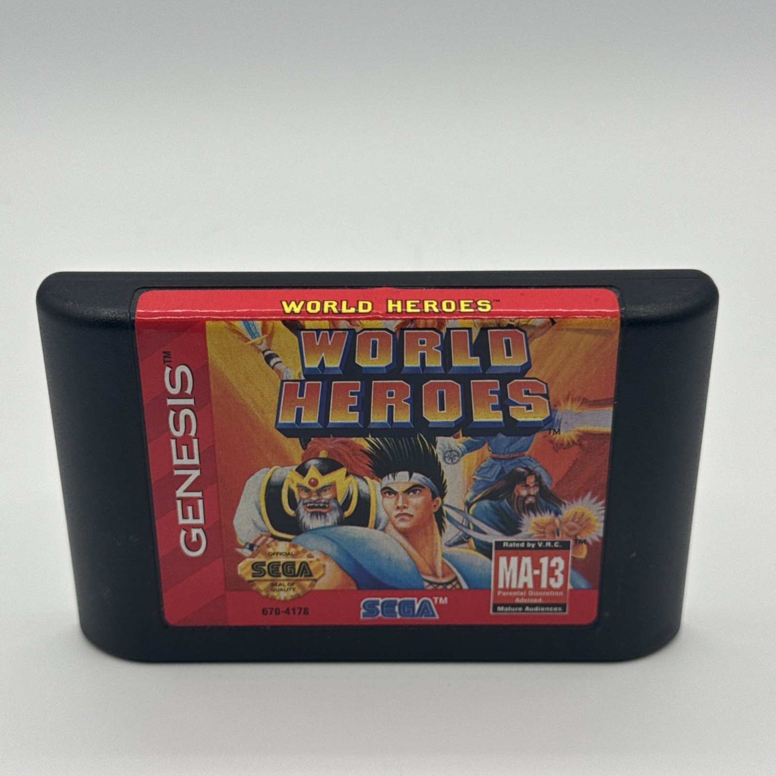 World Heroes - Sega Genesis — photo 8