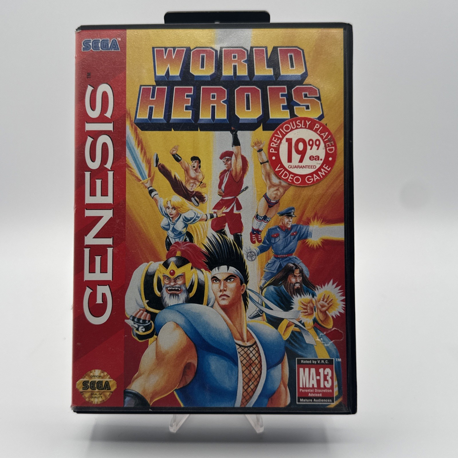 World Heroes - Sega Genesis