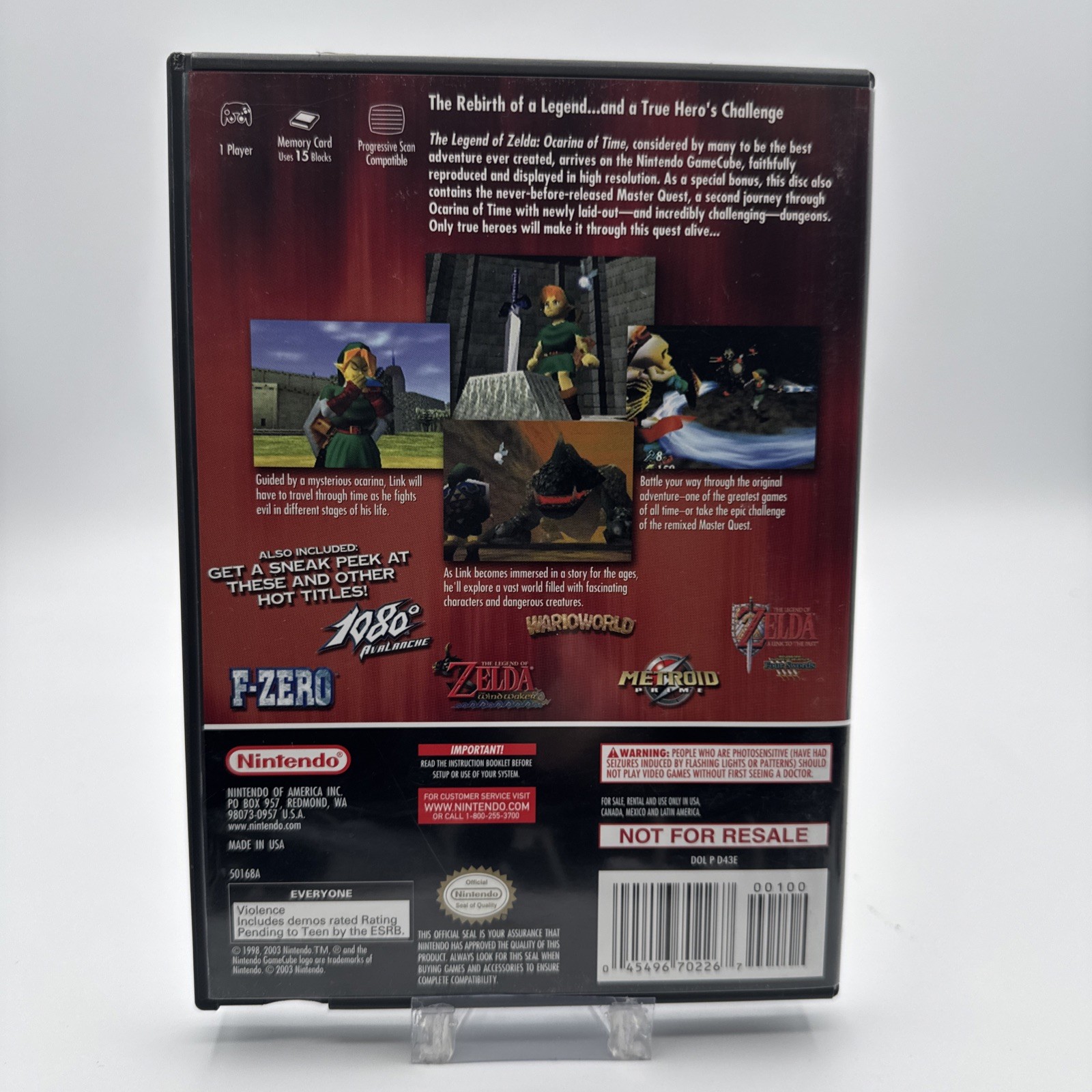 Legend of Zelda Ocarina of Time Master Quest - GameCube — photo 4