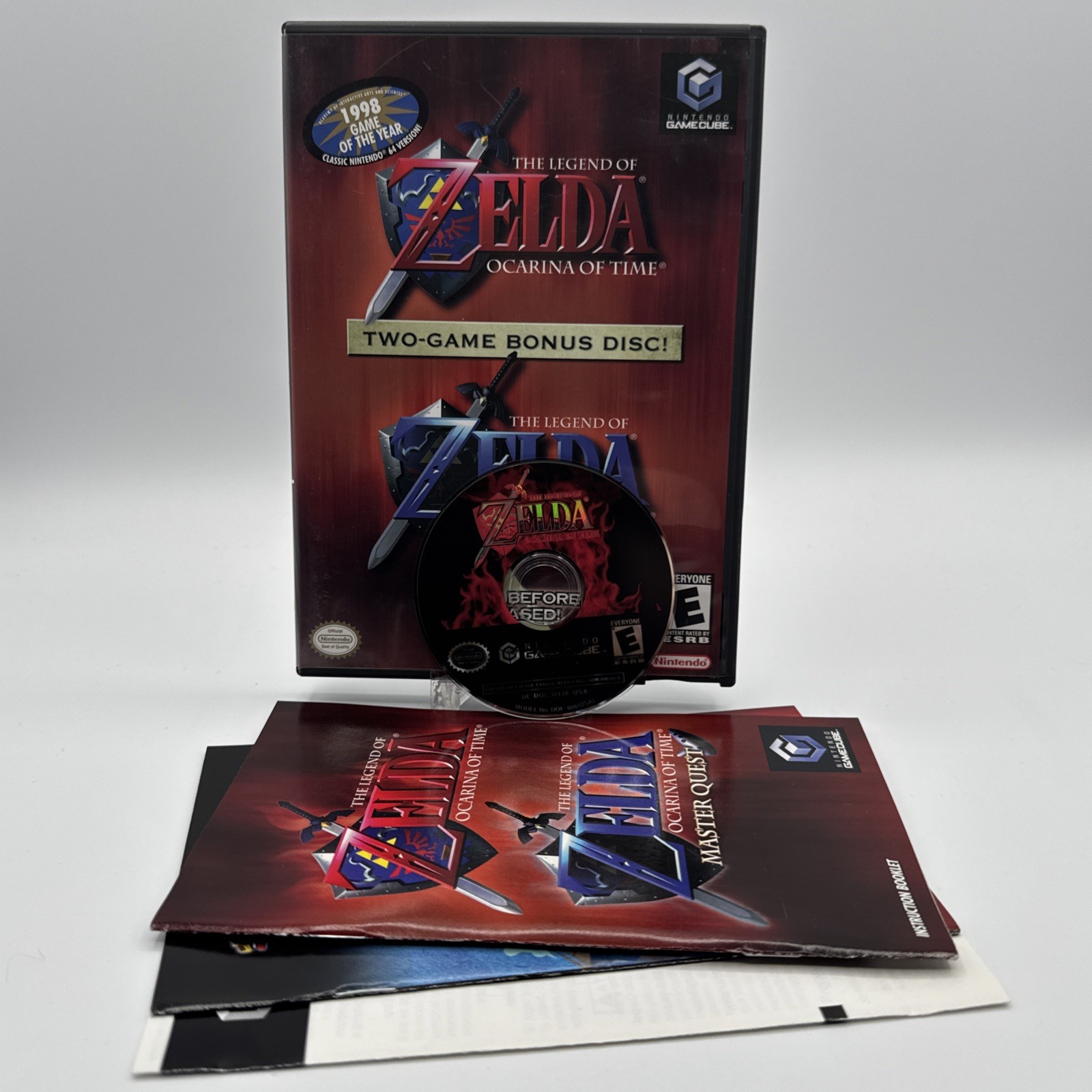 Legend of Zelda Ocarina of Time Master Quest - GameCube