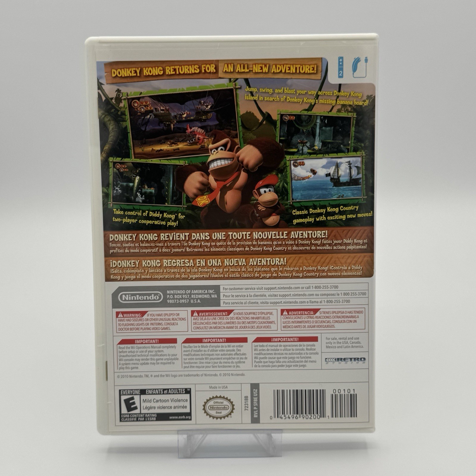 Donkey Kong Country Returns - Nintendo Wii — photo 2