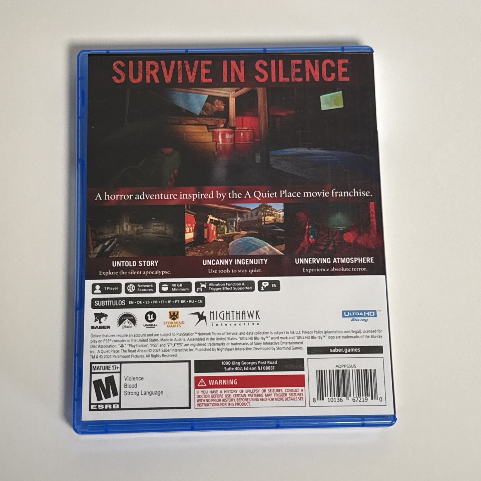A Quiet Place: The Road Ahead - Playstation 5 — photo 2