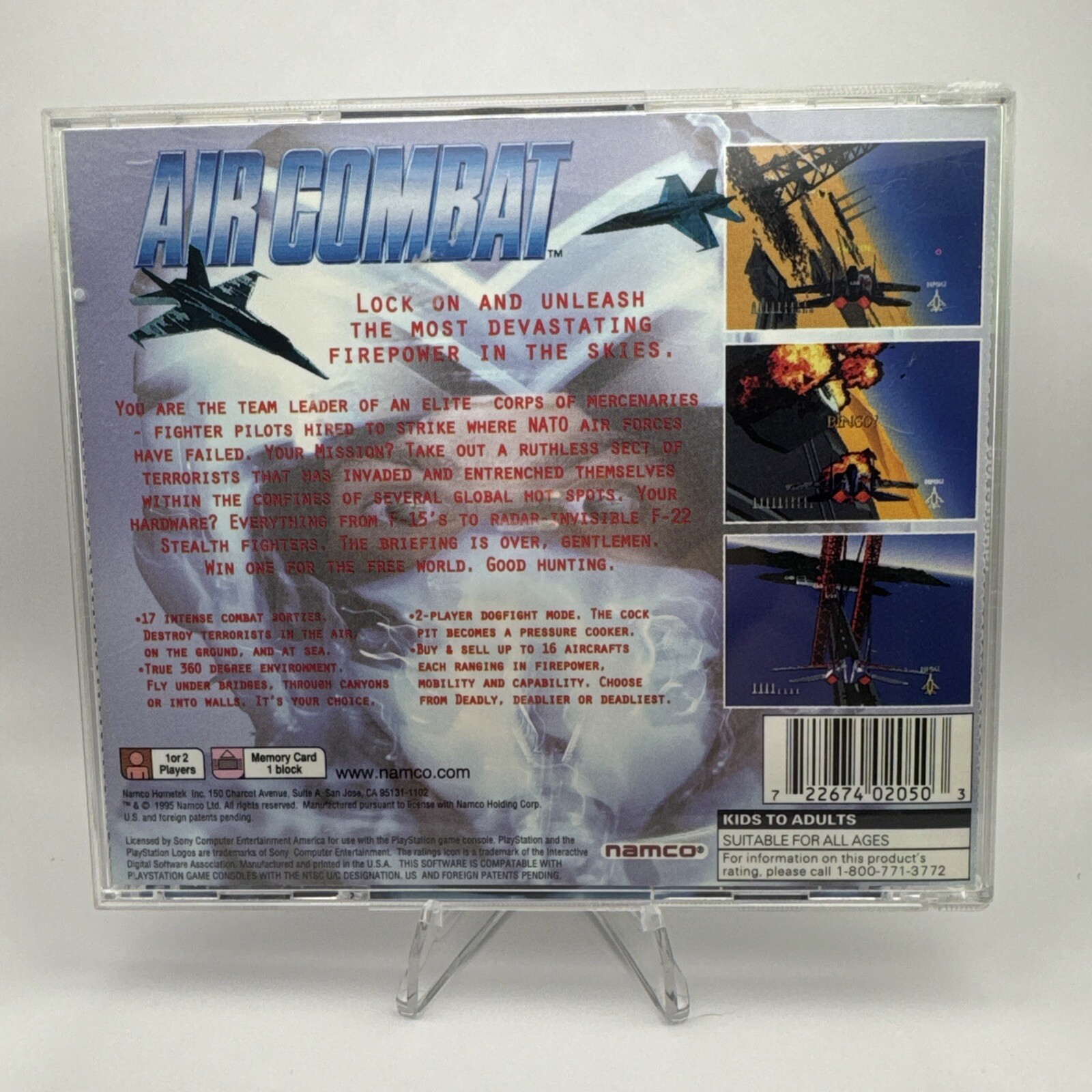 Air Combat [Greatest Hits] - PlayStation — photo 2