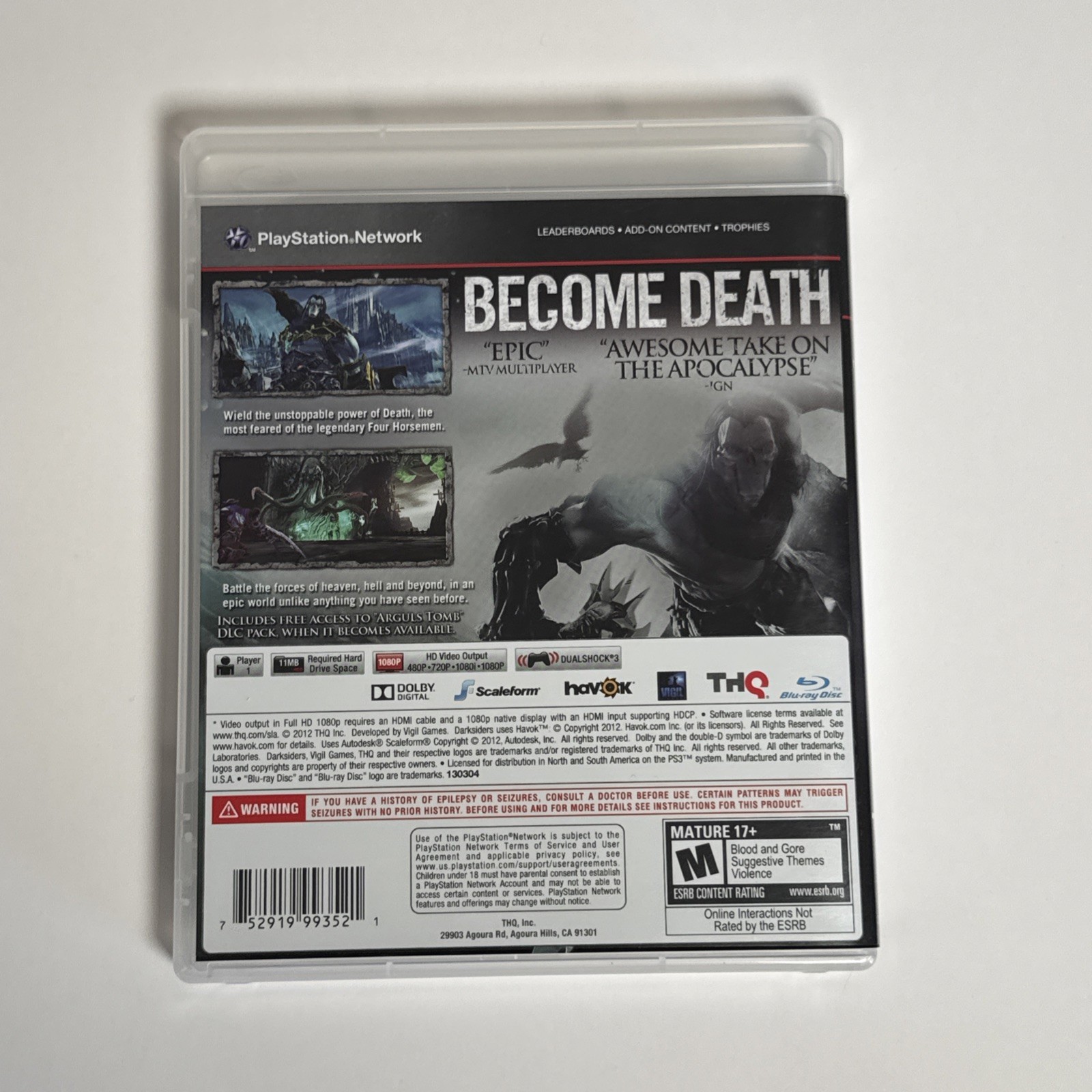 Darksiders II - Limited Edition - PlayStation 3 — photo 2