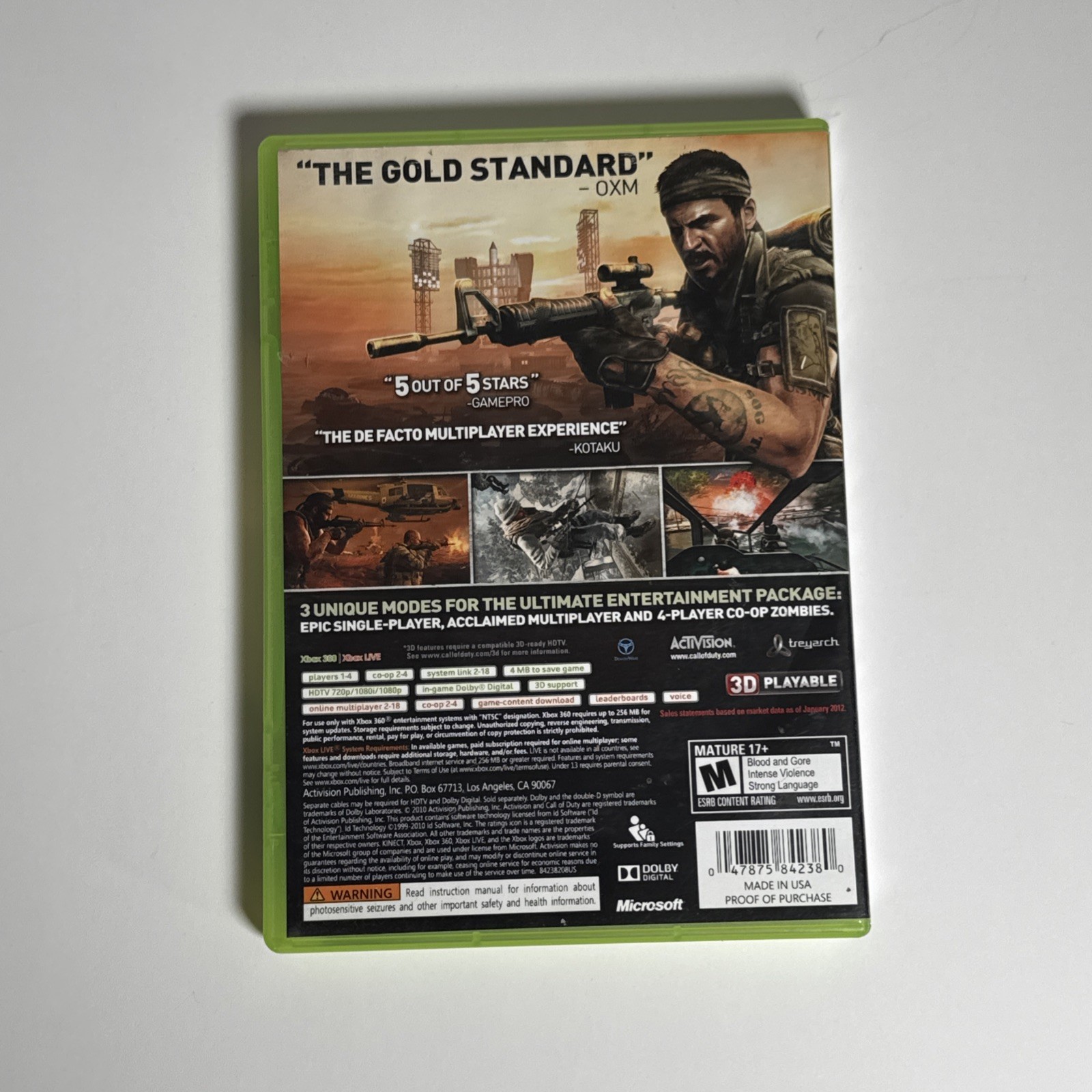 Call of Duty Black Ops - Xbox 360 — photo 2